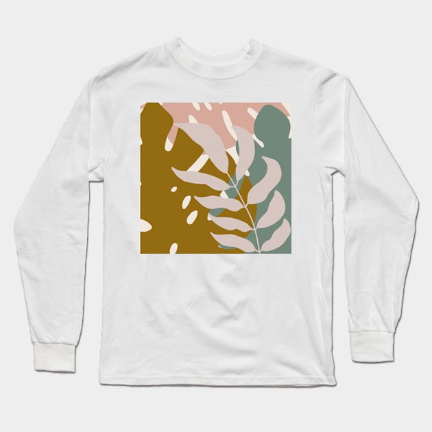 Colour of Leaves Long Sleeve T-Shirt by NJORDUR